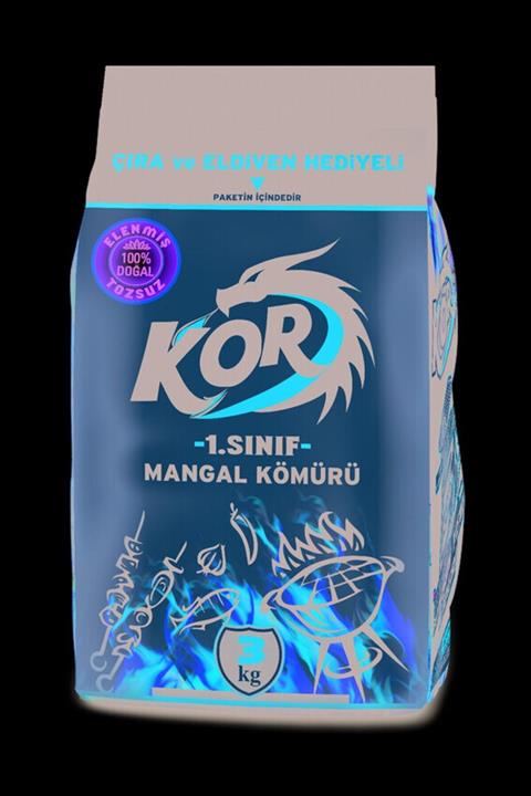 Kor Mangal Kömürü 3 kg
