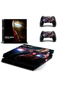 KT Decor Ironman Playstation 4 Fat Sticker Kaplama