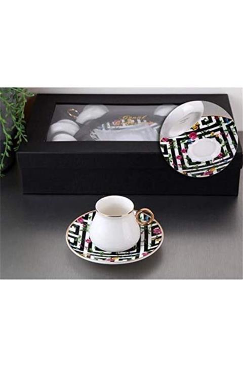 GÖNÜL Porselen 12 Parça Kahve Fincan Takımı G2637l