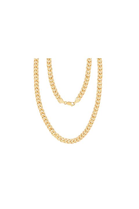 Diamond LineGülaylar Sarı Altın 14 Ayar Trend Zincir