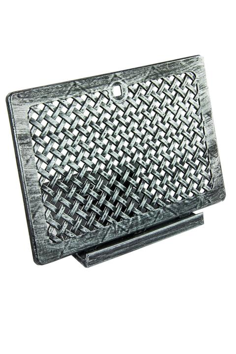 ihvanonline Plastik Rahle - Pratik Rahle Masa Üstü Rahlesi Kitap Okuma Standı Gümüş Rengi