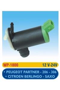 ema Partner Berlingo 206 306 Su Fıskiye Motoru Çift Çıkış-12v Wp1800 Oem No:6434.60