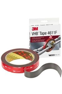 3M 4611 Vhb Koyu Gri Akrilik Çift Taraflı Bant 19mm*t