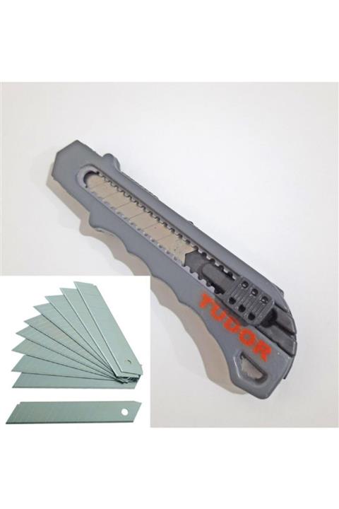 Neiçin Tamirat Tadilat Için Profesyonel Metal Maket Bıçağı Ve Yedek Uç 10adet
