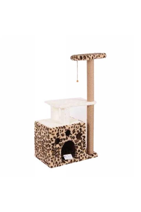 Cathause Cat Hause Kedi Tırmalama Platformu Rüya S02l Leopar