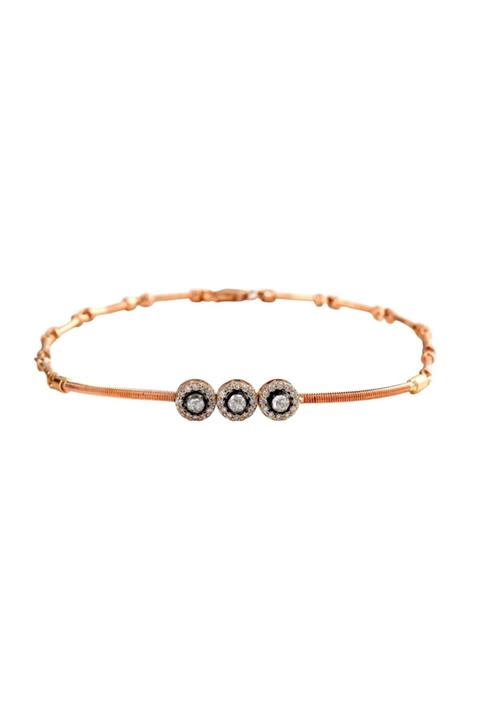 Clavis Jewelry Elmas ve Pırlanta Taşlı Bilezik (blz0277)