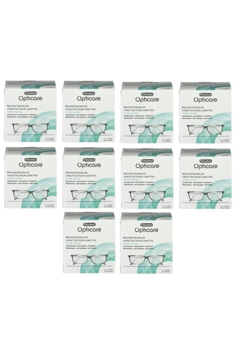 Kruidvat Opticare Gözlük Temizleme Mendili 10 x 52 Adet