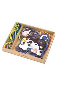 Melissa & Doug Melissa&doug Ahşap Ip Geçirme - Çiftlik Hayvanları