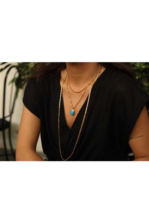 Reis Kuyumculuk Metrelik Pul Zincir Kolye