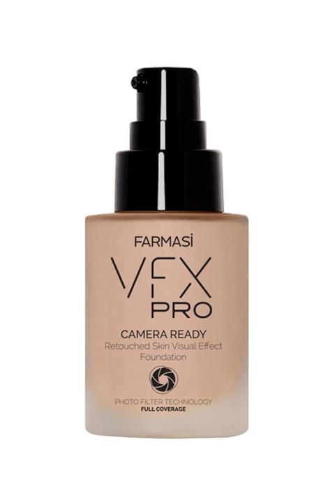 Farmasi Fondöten  Vfx Pro Camera Ready Foundation Natural Rose No04 30 ml 8690131769888