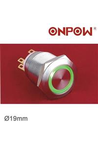 CND Las1-gq-11e 19mm Metal Led'li Buton Yaylı Ip67