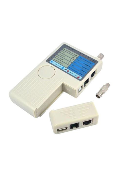 KEEPRO Kablo Tester Rj11 Rj45 Usb Bnc Lan Ağ Kablosu Test Cihazı