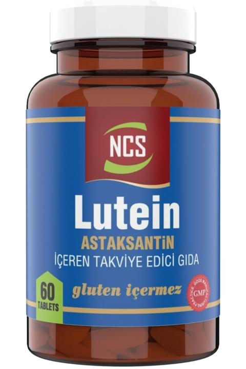 NCS Lutein 15 Mg Astaksantin 12 Mg 60 Tablet Çinko Vitamin A