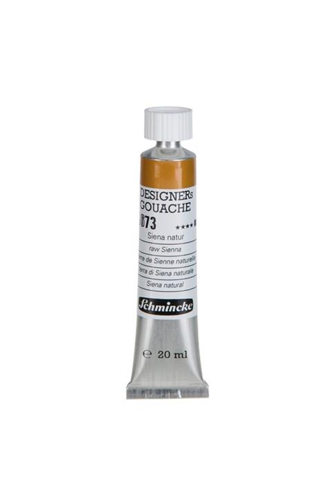Schmincke : Designers' Gouache : Tüp Guaj Boya : 20 Ml : 673 Raw Sienna