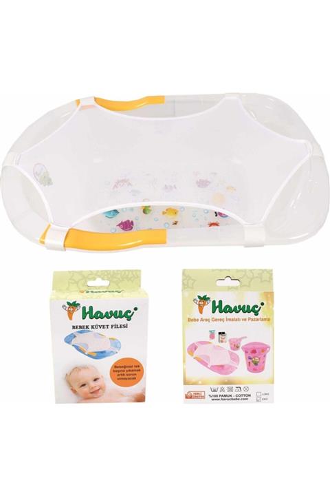 Havuç 1003 Ekonomik Bebek Küvet Yıkama Filesi