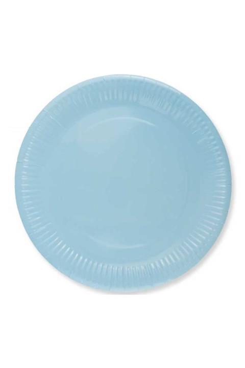 NEWOTO Tabak Karton 23 cm Mavi Pk:8