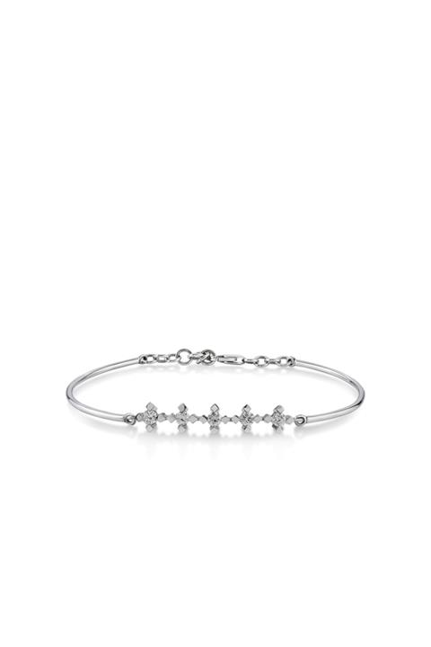 Sarrafoğlu Kadın Beyaz Tasarım Bileklik 0.30 Karat