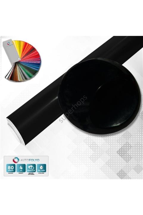 AUTOFOLYO Mat Siyah Folyo 122 Cm-2 Metre