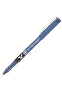 Pilot V5 Hi-Tecpoint Mavi 12Li Kutu Bx-V5-L-E