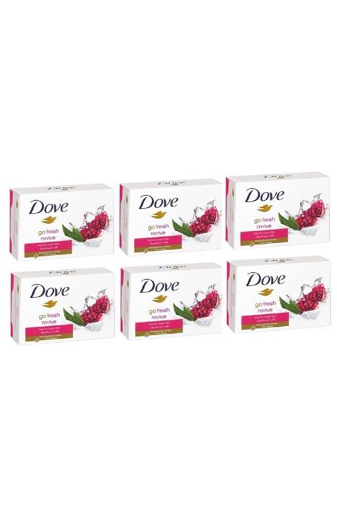 Dove Cream Bar Go Fresh Revive Katı Sabun 100 Gr X6