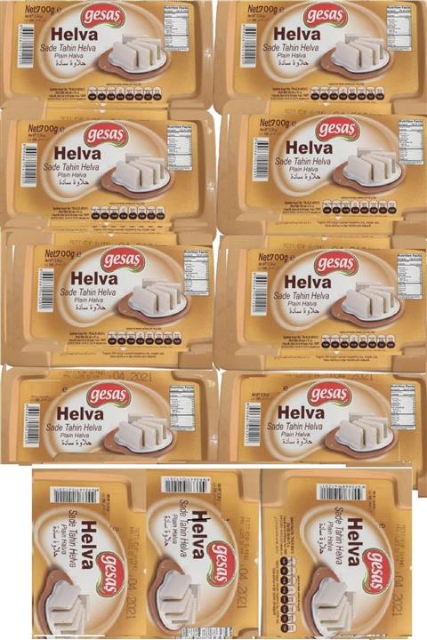 Gesaş Helva Sade 700 Gr X 11 Adet