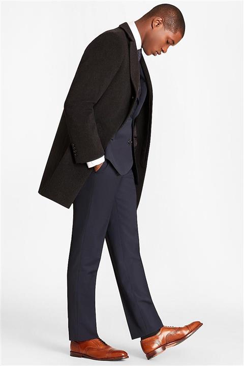 BROOKS BROTHERS Erkek Füme Rengi  Palto 1-00008581