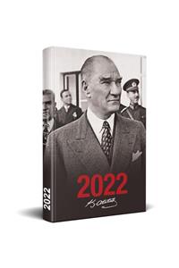 Halk Kitabevi 2022 Atatürk Ajanda Sivil Siyah