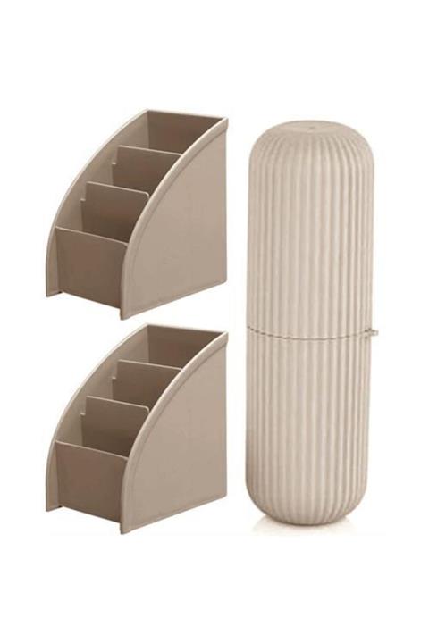 KaktüsKedi Makyaj Bakım Ürünü Organizer Seti 714187 6 lı Paket