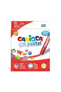 CARIOCA -Carioca 24 Renk Süper Yumuşak Pastel Boya 43278 K--