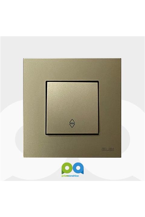 ELBİ Vox Vavien Anahtar Priz Çerçeveli Titanyum