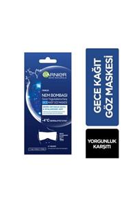 Garnier Nem Bombası Günün Yorgunluklarına Karşı Gece Kağıt Göz Maskesi