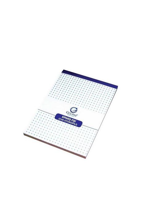 Gülpaş Sipariş Fişi Otokopili Sipariş Fişi 2-50 14x20 Cm (12 Koçan)