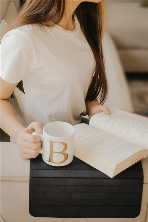 Dekolia Dekoratif Ahşap Katlanabilir Yan Sehpa