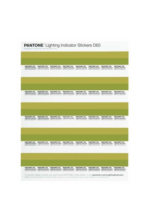 Pantone Lighting Indicator Stickers