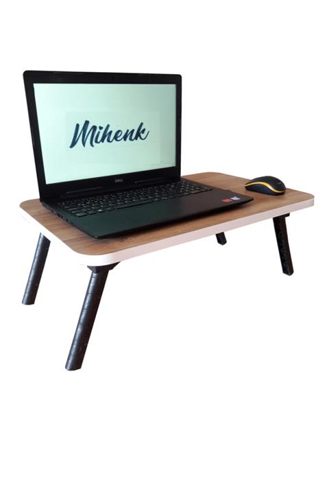 Mihenk Ceviz Renk Laptop Sehpası