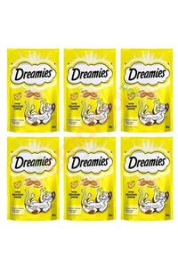 Whiskas Dreamies Peynirli Kedi Ödülü 60 gr X 6 Adet