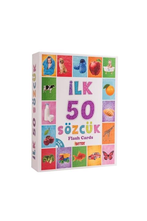 DIYTOY İlk 50 Sözcük Öğrenme Kartları