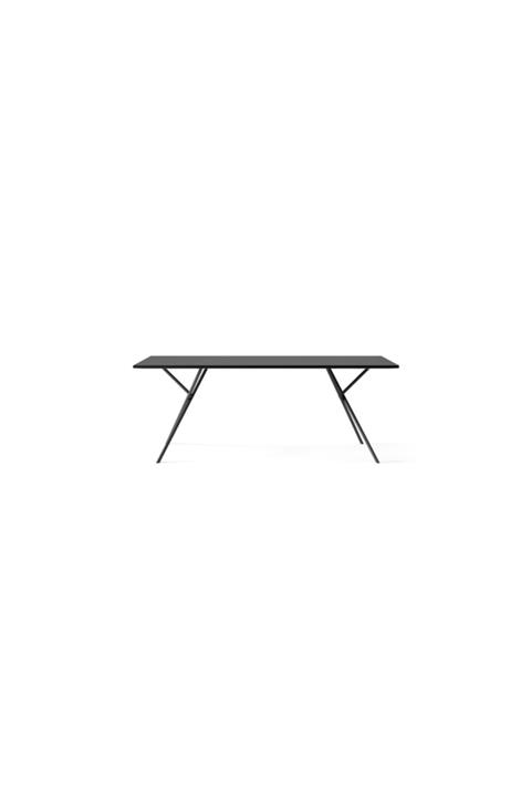 PABU DESIGN Raymid Metal Endüstriyel Yemek - Toplantı Masası 4 Kişilik 160 Cm Ofis Mutfak Cafe Restaurant