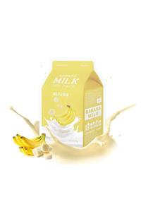 Missha Besleyici Bakım Sağlayan Yaprak Maske(Muz-Süt) APIEU Banana Milk One-Pack