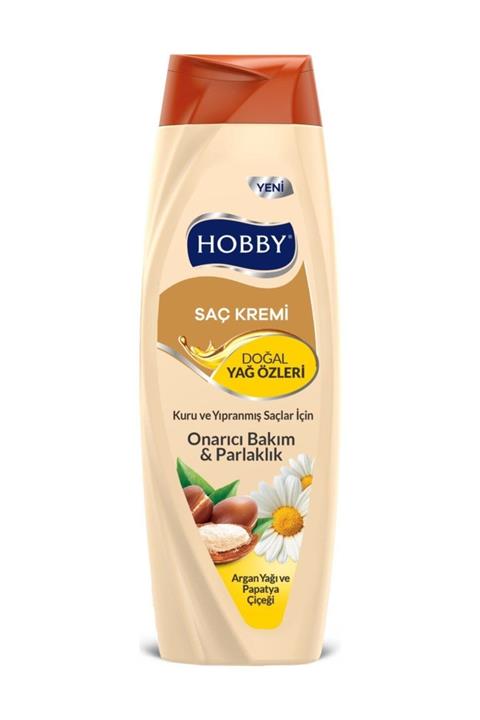 Hobby Saç Kremi Argan Yağı Ve Papatya Çiçeği 600 Ml