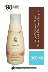 LIVE CLEAN Argan Oil Restorative Şampuan  350 ml 65743327036