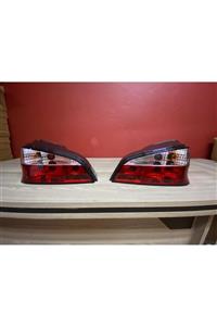 APEXİ 1997 Peugeot 106 Kırmızı Beyaz Şeffaf Stop Takımı