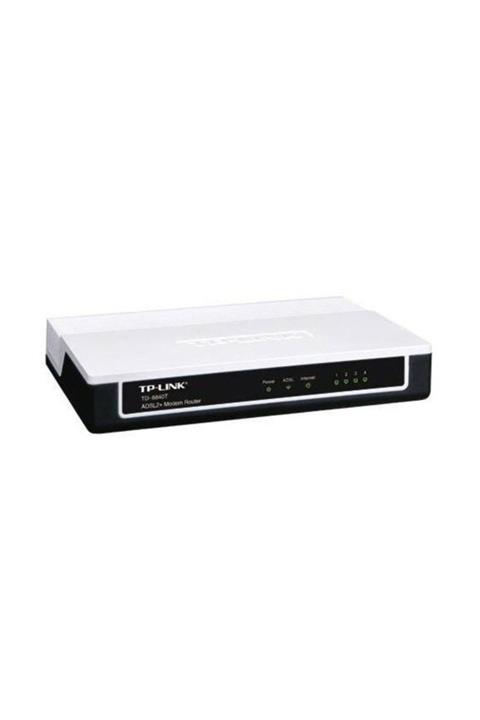 TPLINK TD-8840T 4 Port 24Mbps Modem + Router