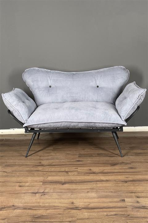 Berta Concept Peigi İkili Kanepe Gri