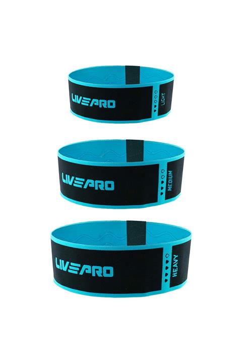 LIVEPRO LP8414 3 lü Dokuma Egzersiz Lastiği-Loop Band