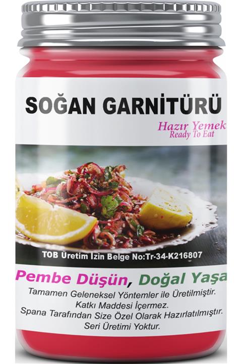 SPANA Soğan Garnitürü Ev Yapımı Katkısız 330 gr