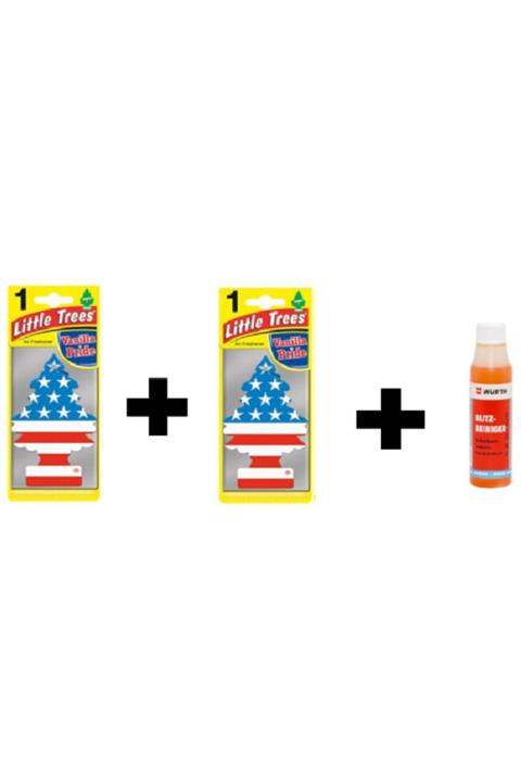 Würth Car Freshner Amerikan ( 2 Adet ) & Würt Cam Sabunu