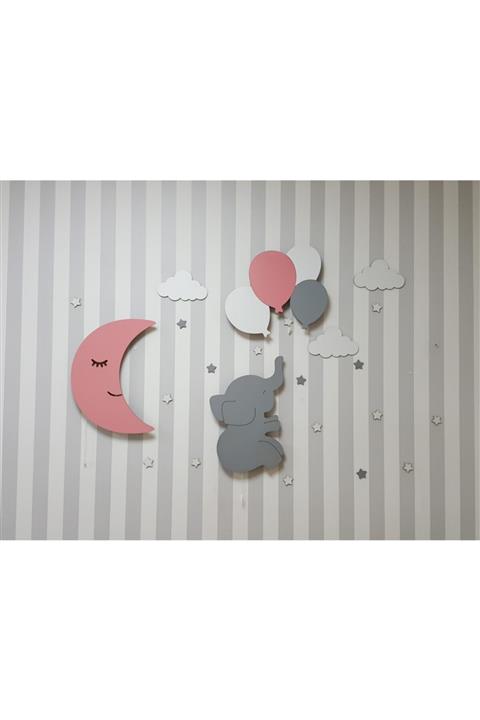 carnababy8 Ahşap Aydınlatma Set 3lü