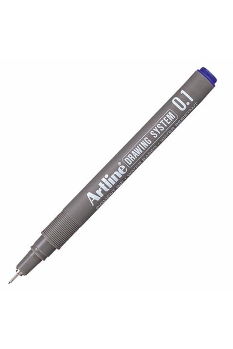 artline Drawing System 0.1 Çizim Kalemi Uç:0,1mm Mavi