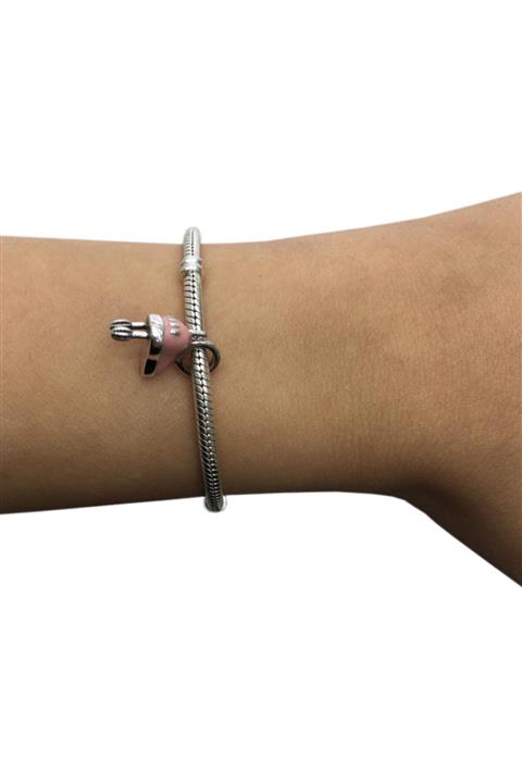 My Story Pembe Mikser Sallantılı Gümüş Charm